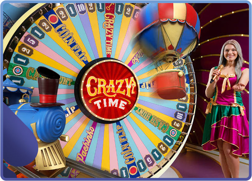 Crypto deposits for Crazy Time