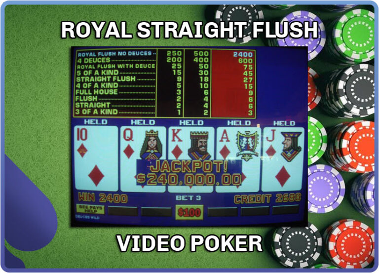 Getting a Royal Flush in Video Poker Everything You Need to Know