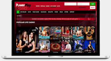 PowerPlay live casino